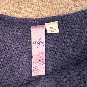 Very cute navy blue sweater